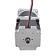 Nema 23 Dual Shaft Stepper Motor L=55mm Gear Ratio 50:1 High Precision Planetary Gearbox 9.5mm Rear Shaft Length - 23HS22-2804D-HG50-AR3 | StepperOnline AU