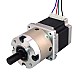 Nema 23 Stepper Motor Bipolar L=56mm w/ Gear Ratio 4:1 Planetary Gearbox & Pin Connector - 23HS22-2804SX-PG4 | StepperOnline AU