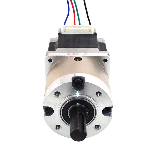 Nema 23 Stepper Motor Bipolar L=56mm w/ Gear Ratio 4:1 Planetary Gearbox & Pin Connector - 23HS22-2804SX-PG4 | StepperOnline AU