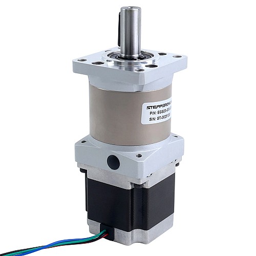 Nema 23 Stepper Motor Bipolar L=54.5mm w/ Gear Ratio 50:1 EG Series Planetary Gearbox - 23HS22-2904S-EGS50 | StepperOnline AU