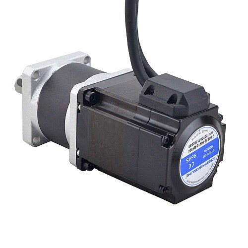 Nema 23 Closed Loop Stepper Motor L=56mm Gear Ratio 10:1 High Precision Planetary Gearbox - 23HS22-HG10-E1000 | StepperOnline AU