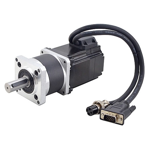 Nema 23 Closed Loop Stepper Motor L=56mm Gear Ratio 10:1 High Precision Planetary Gearbox - 23HS22-HG10-E1000 | StepperOnline AU