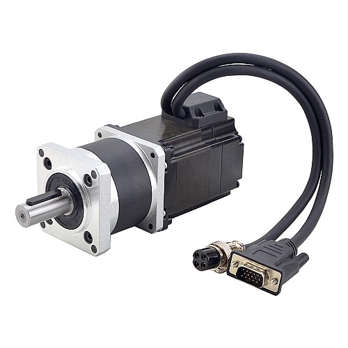 Nema 23 Closed Loop Stepper Motor L=56mm Gear Ratio 5:1 High Precision Planetary Gearbox - 23HS22-HG5-E1000 | StepperOnline AU
