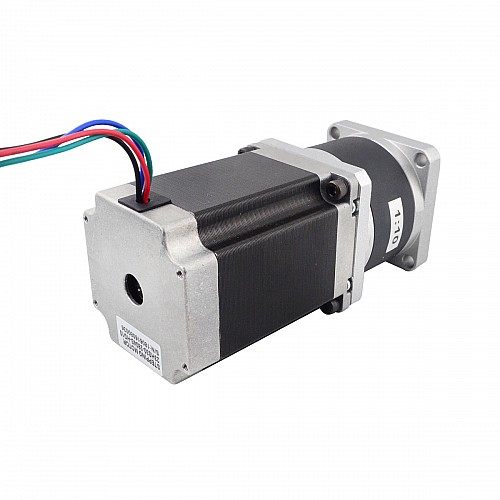 Nema 23 Stepper Motor L=76mm Gear Ratio 10:1 High Precision Planetary Gearbox - 23HS30-2804S-HG10 | StepperOnline AU