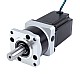 Nema 23 Stepper Motor L=76.5mm Gear Ratio 4:1 MG Series Planetary Gearbox - 23HS30-2904S-MG4 | StepperOnline AU