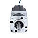 Nema 23 Stepper Motor L=76.5mm Gear Ratio 4:1 MG Series Planetary Gearbox - 23HS30-2904S-MG4 | StepperOnline AU