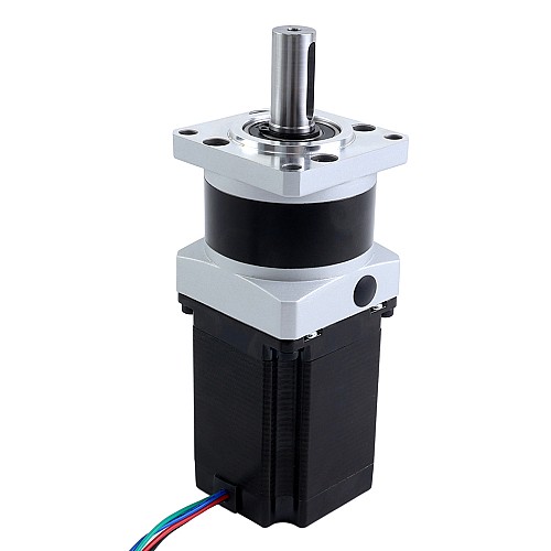 Nema 23 Stepper Motor L=76.5mm Gear Ratio 4:1 MG Series Planetary Gearbox - 23HS30-2904S-MG4 | StepperOnline AU