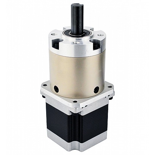 Nema 23 Stepper Motor Bipolar L=56mm w/ Gear Ratio 15:1 Planetary Gearbox - 23HS22-2804S-PG15 | StepperOnline AU