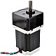 Nema 23 Stepper Motor Bipolar L=78mm w/ Gear Ratio 10:1 Spur Gearbox - 23HS30-2804S-SG10 | StepperOnline AU