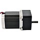 Nema 23 Stepper Motor Bipolar L=78mm w/ Gear Ratio 20:1 Spur Gearbox - 23HS30-2804S-SG20 | StepperOnline AU