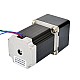 Nema 23 Stepper Motor Bipolar L=78mm w/ Gear Ratio 20:1 Spur Gearbox - 23HS30-2804S-SG20 | StepperOnline AU