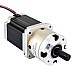 Nema 23 Stepper Motor Bipolar L=76mm w/ Gear Ratio 4:1 Planetary Gearbox - 23HS30-2804S-PG4 | StepperOnline AU