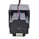 Nema 34 Stepper Bipolar L=97mm w/ Rear Shaft & Gear Ratio 13:1 Spur Gearbox - 34HS38-4004D-SG13 | StepperOnline AU