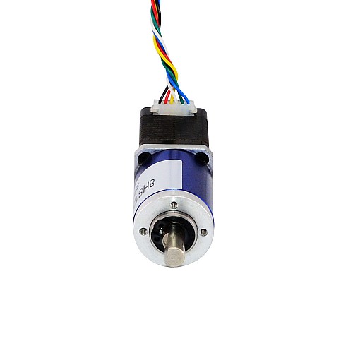 Nema 8 Stepper Motor Unipolar L=30mm w/ Gear Ratio 90:1 Planetary Gearbox - 8HS12-0506S-PG90 | StepperOnline AU