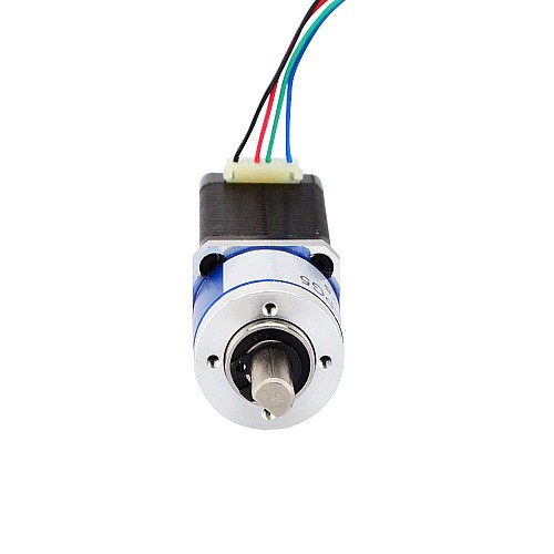 Nema 8 Stepper Motor Bipolar L=38mm w/ Gear Ratio 5:1 Planetary Gearbox - 8HS15-0604S-PG5 | StepperOnline AU
