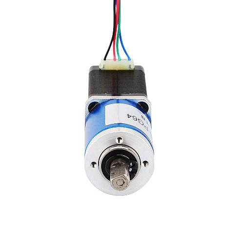 Nema 8 Stepper Motor Bipolar L=38mm w/ Gear Ratio 64:1 Planetary Gearbox - 8HS15-0604S-PG64 | StepperOnline AU