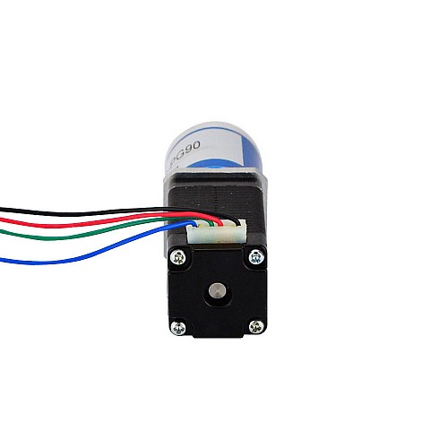 Nema 8 Stepper Motor Bipolar L=38mm w/ Gear Ratio 90:1 Planetary Gearbox - 8HS15-0604S-PG90 | StepperOnline AU