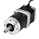 Nema 17 Stepper Motor L=39mm Gear Ratio 15:1 High Precision Planetary Gearbox - 17HS15-1684S-HG15 | StepperOnline AU