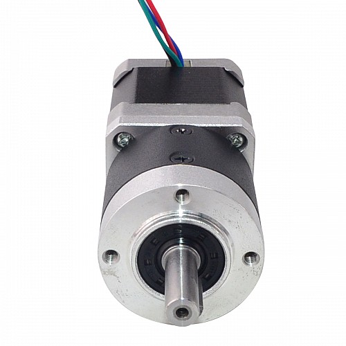 Nema 17 Stepper Motor L=48mm Gear Ratio 10:1 High Precision Planetary Gearbox - 17HS19-1684S-HG10 | StepperOnline AU