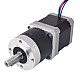 Nema 17 Stepper Motor L=48mm Gear Ratio 10:1 High Precision Planetary Gearbox - 17HS19-1684S-HG10 | StepperOnline AU