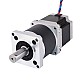 Nema 23 Stepper Motor L=55mm Gear Ratio 20:1 High Precision Planetary Gearbox - 23HS22-2804S-HG20 | StepperOnline AU