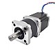 Nema 23 Stepper Motor L=76mm Gear Ratio 10:1 High Precision Planetary Gearbox - 23HS30-2804S-HG10 | StepperOnline AU
