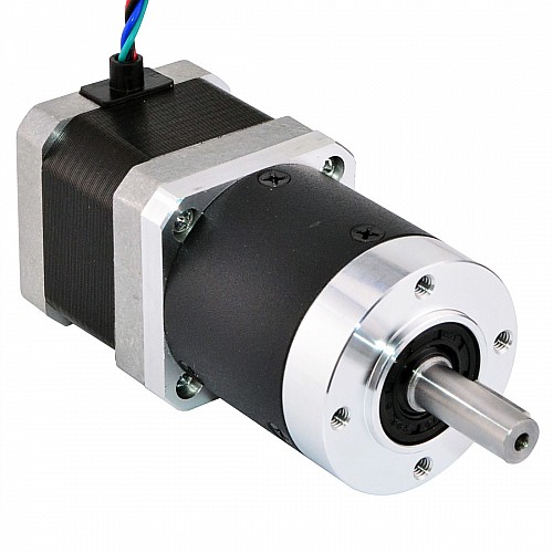 Nema 17 Stepper Motor L=39mm Gear Ratio 15:1 High Precision Planetary Gearbox - 17HS15-1684S-HG15 | StepperOnline AU