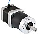 Nema 17 Stepper Motor L=39mm Gear Ratio 15:1 High Precision Planetary Gearbox - 17HS15-1684S-HG15 | StepperOnline AU
