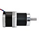 Nema 17 Stepper Motor L=39mm Gear Ratio 15:1 High Precision Planetary Gearbox - 17HS15-1684S-HG15 | StepperOnline AU