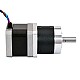 Nema 17 Stepper Motor L=39mm Gear Ratio 5:1 High Precision Planetary Gearbox - 17HS15-1684S-HG5 | StepperOnline AU