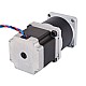 Nema 23 Stepper Motor L=55mm Gear Ratio 10:1 High Precision Planetary Gearbox - 23HS22-2804S-HG10 | StepperOnline AU