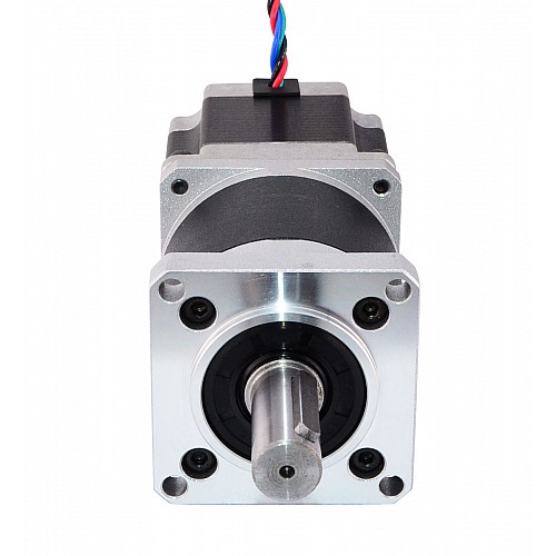 Nema 23 Stepper Motor L=55mm Gear Ratio 20:1 High Precision Planetary Gearbox - 23HS22-2804S-HG20 | StepperOnline AU