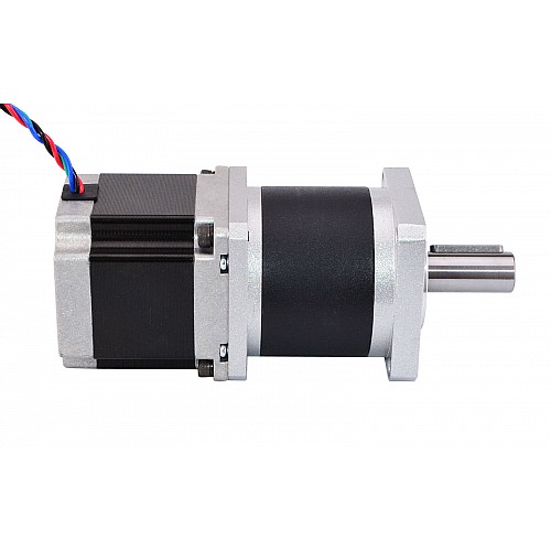 Nema 23 Stepper Motor L=55mm Gear Ratio 50:1 High Precision Planetary Gearbox - 23HS22-2804S-HG50 | StepperOnline AU