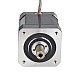 Nema 17 Hollow Shaft Stepper Motor Bipolar 0.36Nm(51oz.in) 1.5A 42x42x47.75mm - 17HS19-1504H | StepperOnline AU