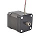 Nema 17 Hollow Shaft Stepper Motor Bipolar 0.36Nm(51oz.in) 1.5A 42x42x47.75mm - 17HS19-1504H | StepperOnline AU