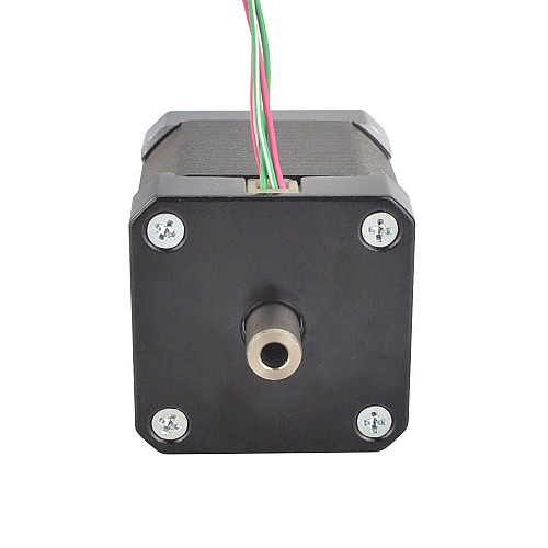 Nema 17 Hollow Shaft Stepper Motor Bipolar 0.36Nm(51oz.in) 1.5A 42x42x47.75mm - 17HS19-1504H | StepperOnline AU