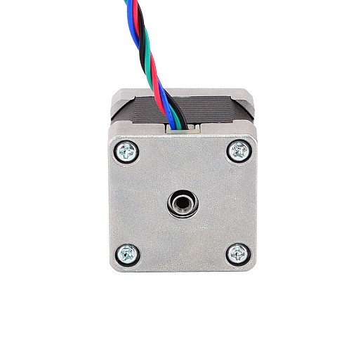 Nema 14 Hollow Shaft Stepper Motor Bipolar 18Ncm(25.5oz.in) 0.8A 35x35x34mm - 14HS13-0804SH | StepperOnline AU