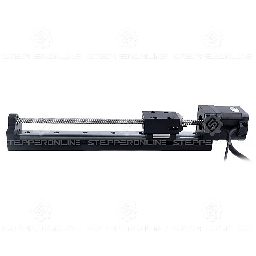 Nema 17 Stepper Ball Screw Linear Actuator 2.5A Stroke 200mm 0.70Nm(99.13oz.in) Lead 12mm(0.47244) with Sensor - LMD17S24B2B25-200 | StepperOnline AU