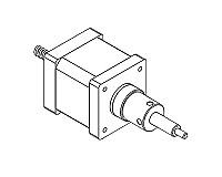 Captive Linear Stepper Motor