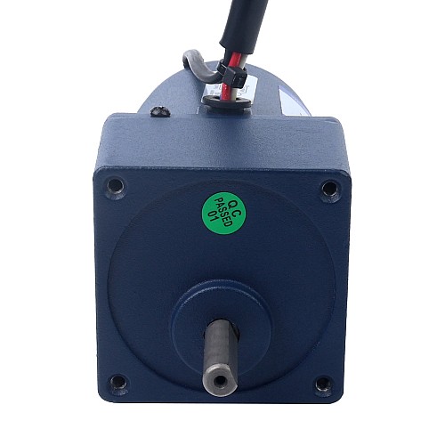 6W 110VAC 60Hz 18-310RPM 0.15Nm(21.24oz.in) Flange 60mm Spur Gearbox Single-phase AC Variable Speed Motor - 2IK6RGN-A/2GN5K | StepperOnline AU