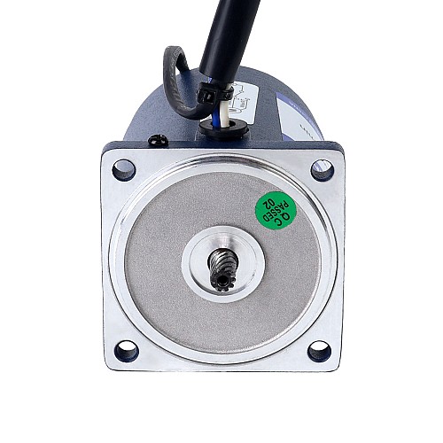 6W 220VAC 50Hz 18-270RPM 0.18Nm(25.49oz.in) Flange 60mm Spur Gearbox Single-phase AC Variable Speed Motor - 2IK6RGN-C/2GN5K | StepperOnline AU