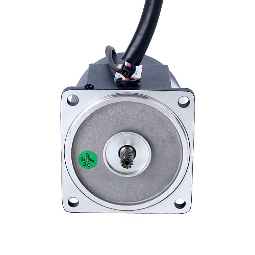 15W 220VAC 50Hz 6-90RPM 1.51Nm(213.83oz.in) Flange 70mm Spur Gearbox Single-phase AC Variable Speed Motor - 3IK15RGN-C/3GN15K | StepperOnline AU