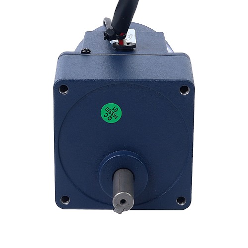 15W 220VAC 50Hz 6-90RPM 1.51Nm(213.83oz.in) Flange 70mm Spur Gearbox Single-phase AC Variable Speed Motor - 3IK15RGN-C/3GN15K | StepperOnline AU