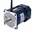 60W 220VAC 50Hz 90-1350RPM 0.45Nm(63.72oz.in) Flange 90mm Single-phase AC Variable Speed Motor