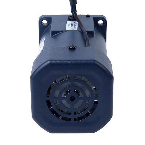 120W 220VAC 50Hz 6-90RPM 9.30Nm(1316.97oz.in) Flange 90mm Right Angle Gearbox Single-phase AC Variable Speed Motor - 5IK120RGU-CF/5GU15RC | StepperOnline AU