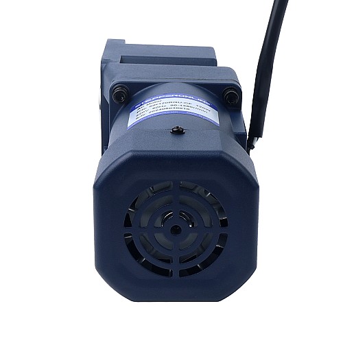 120W 220VAC 50Hz 6-90RPM 9.30Nm(1316.97oz.in) Flange 90mm Right Angle Gearbox Single-phase AC Variable Speed Motor - 5IK120RGU-CF/5GU15RC | StepperOnline AU