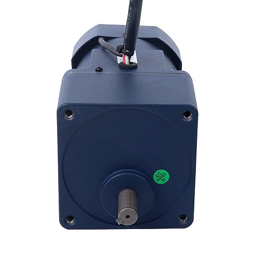 60W 220VAC 50Hz 0.45-6.75RPM 10.00Nm(1416.12oz.in) Flange 90mm Spur Gearbox Single-phase AC Variable Speed Motor - 5IK60RGN-CF/5GN200K | StepperOnline AU