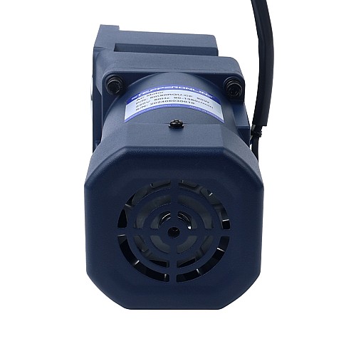 90W 220VAC 50Hz 4.5-67.5RPM 9.30Nm(1316.97oz.in) Flange 90mm Right Angle Gearbox Single-phase AC Variable Speed Motor - 5IK90RGU-CF/5GU20RC | StepperOnline AU