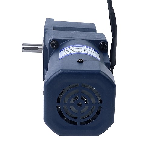 90W 110VAC 60Hz 0.9-15.5RPM 40.00Nm(5664.4oz.in) Flange 90mm Right Angle Gearbox Single-phase AC Variable Speed Motor - 5IK90RGU-AF/5GU100RT | StepperOnline AU