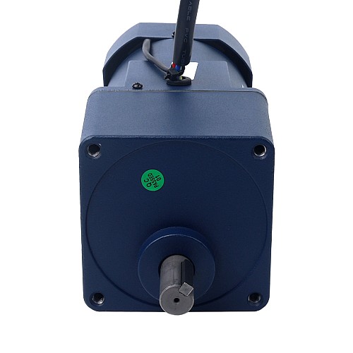 90W 220VAC 50Hz 0.45-6.75RPM 20.00Nm(2832.23oz.in) Flange 90mm Spur Gearbox Single-phase AC Variable Speed Motor - 5IK90RGU-CF/5GU200KB | StepperOnline AU